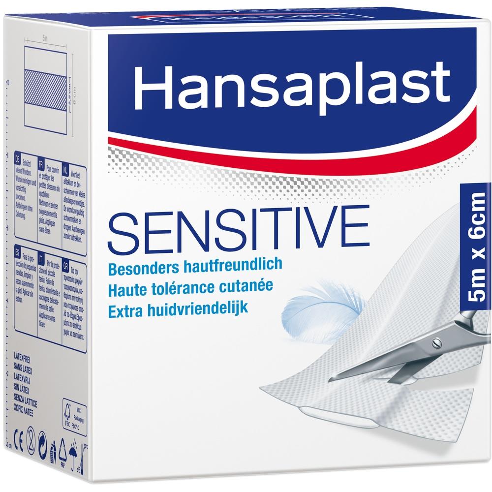 Hansaplast SENSITIVE Pflaster 6cm x 5m 1 St Pflaster