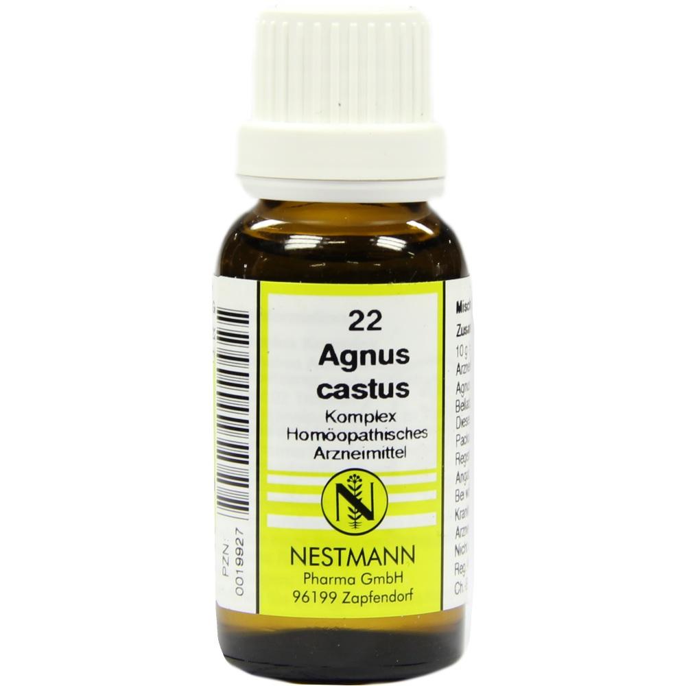 AGNUS CASTUS KOMPLEX Nr.22 Dilution 20 ml Dilution