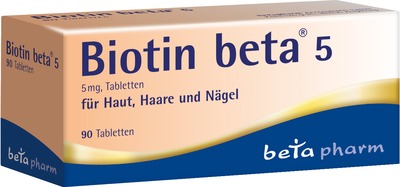 Biotin Beta 5  90 St Tabletten