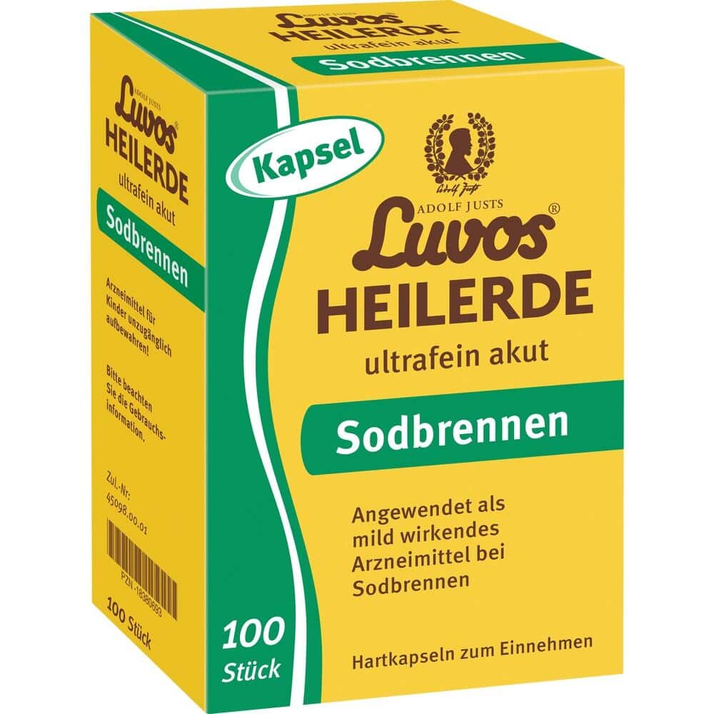 Luvos HEILERDE ultrafein akut Sodbrennen 100 St Kapseln