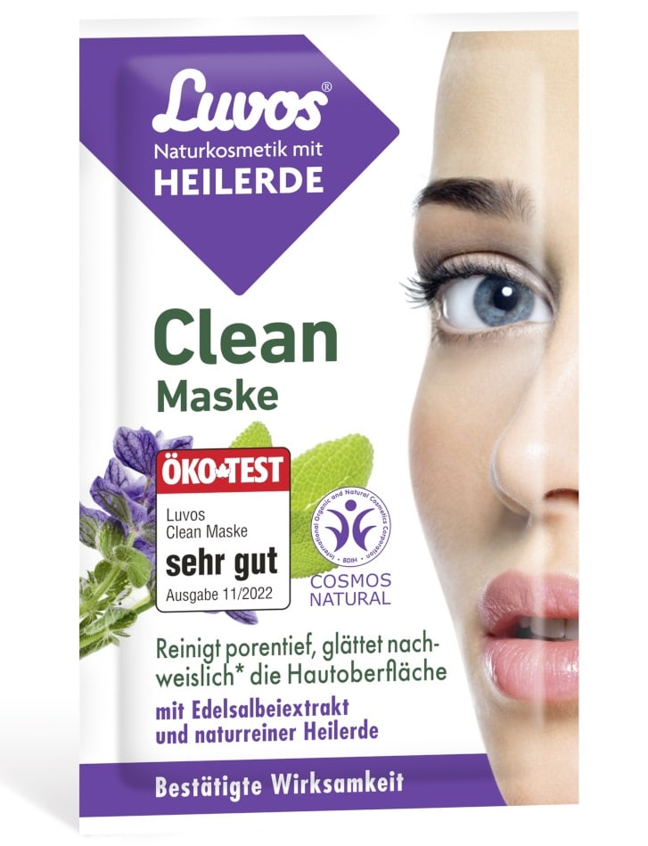 Luvos HEILERDE Clean Maske 2X7.5 ml Gesichtsmaske