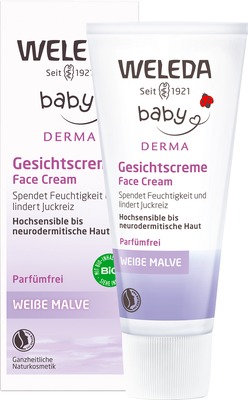 Weleda Baby Gesichtscreme Weiße Malve 50 ml Creme