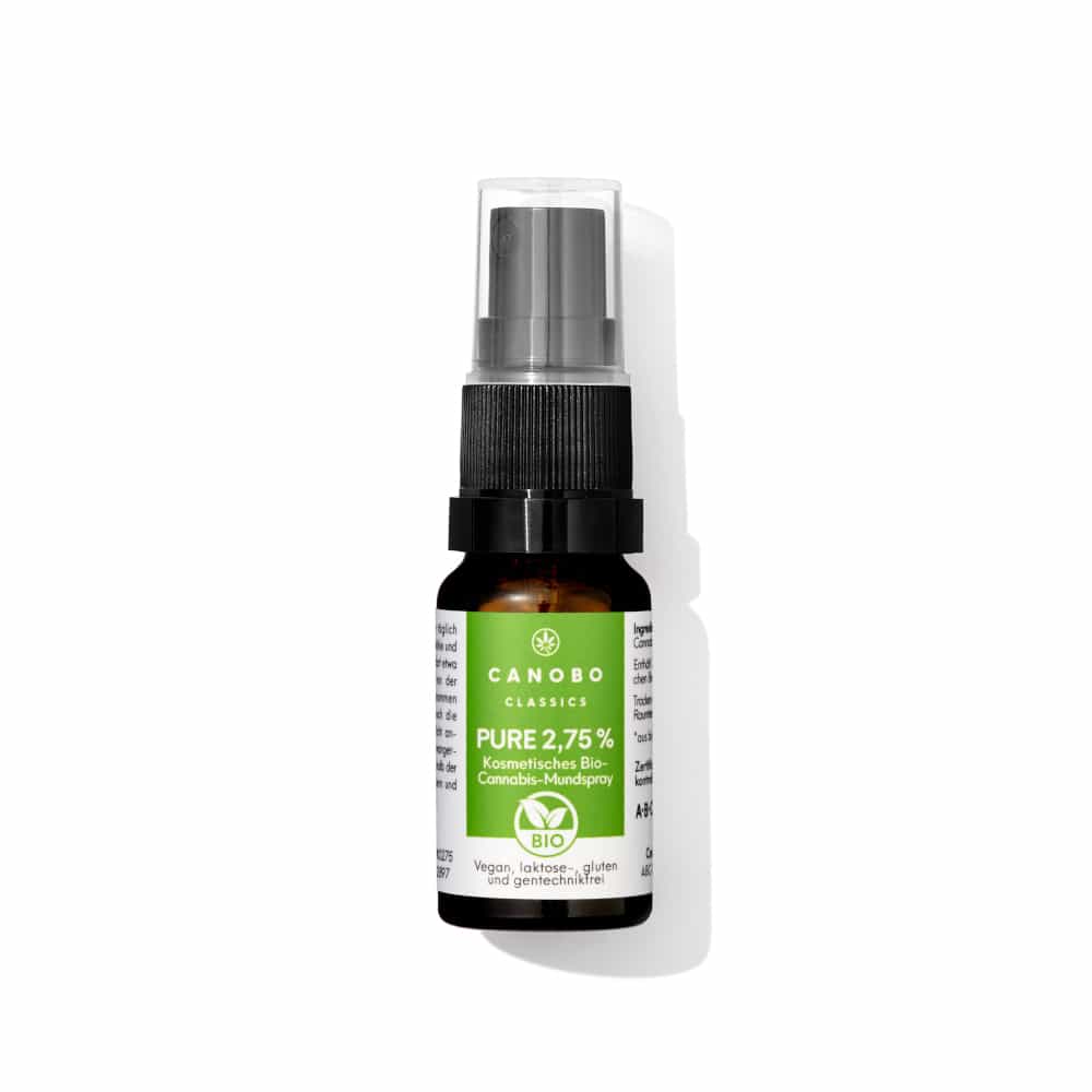 CANOBO PURE 2,75% Bio-Hanfsamenöl Mundspray 10 ml Spray