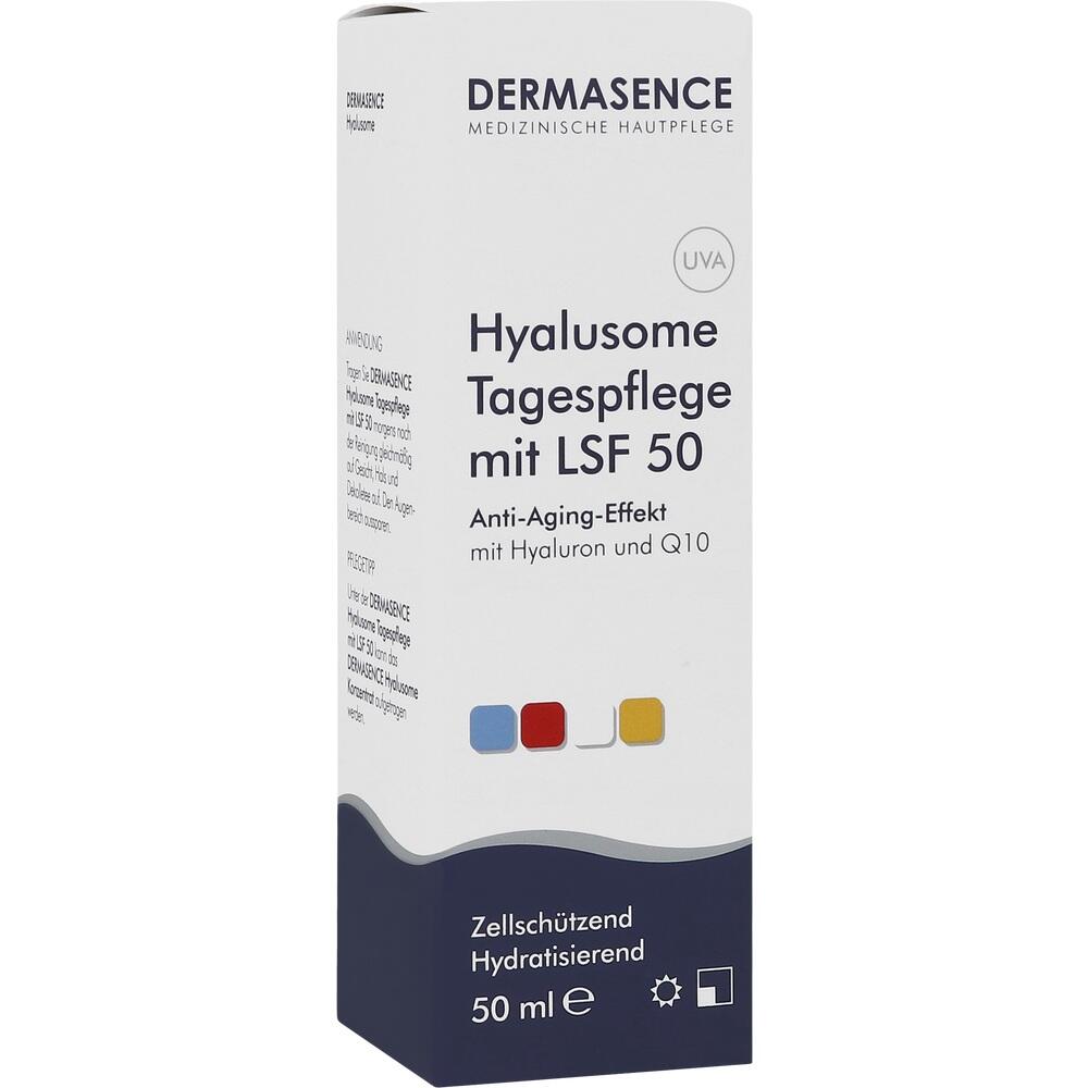 DERMASENCE Hyalusome Tagespflege mit LSF 50 50 ml Emulsion
