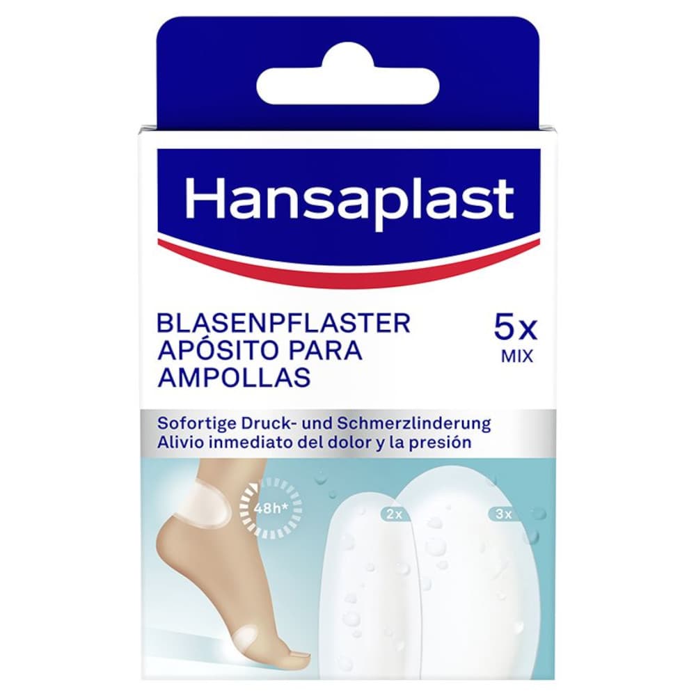 Hansaplast BLASENPFLASTER MIX 5 St Pflaster