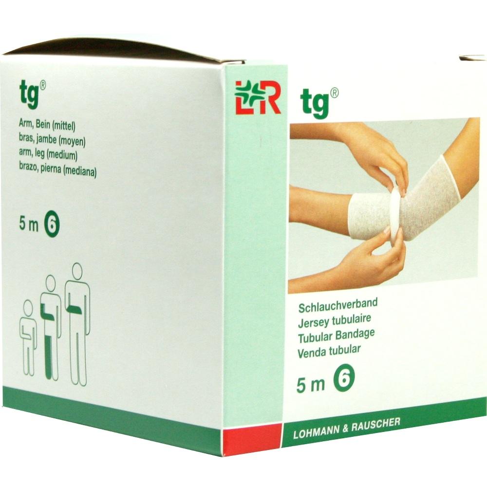 TG Schlauchverband Gr.6 5 m weiß 1 St Verband