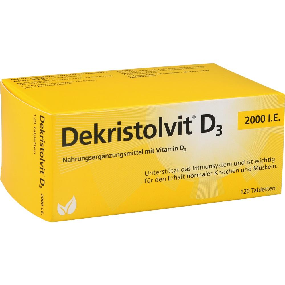 Dekristolvit D3 2000 I.E.  120 St Tabletten