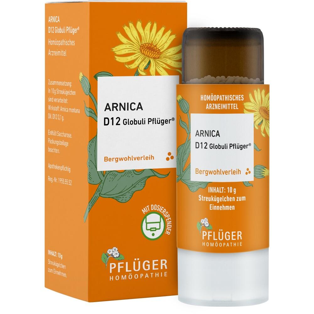 Arnica D12 Globuli Pflüger Dosierspender 10 g Globuli