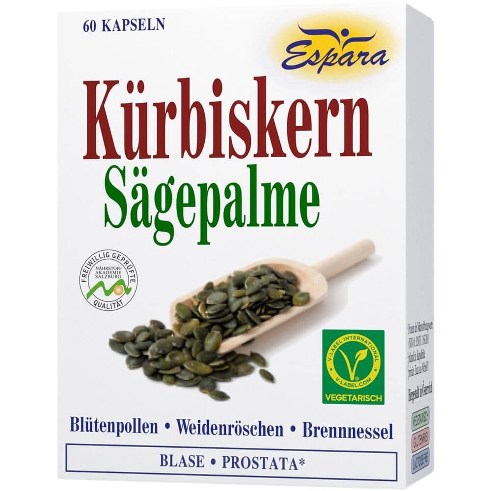 Espara Kürbiskern Sägepalme 60 St Kapseln