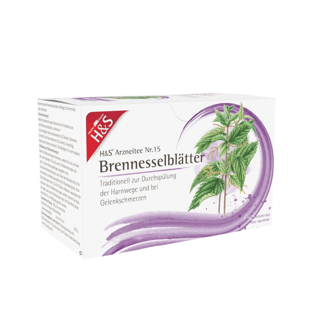 H&S Arzneitee Brennesselblätter 20X1.6 g Filterbeutel