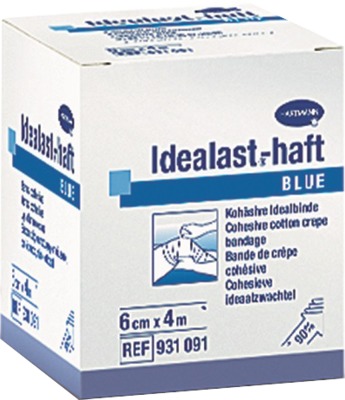 IDEALAST-haft color Binde 6 cmx4 m blau 1 St Binden