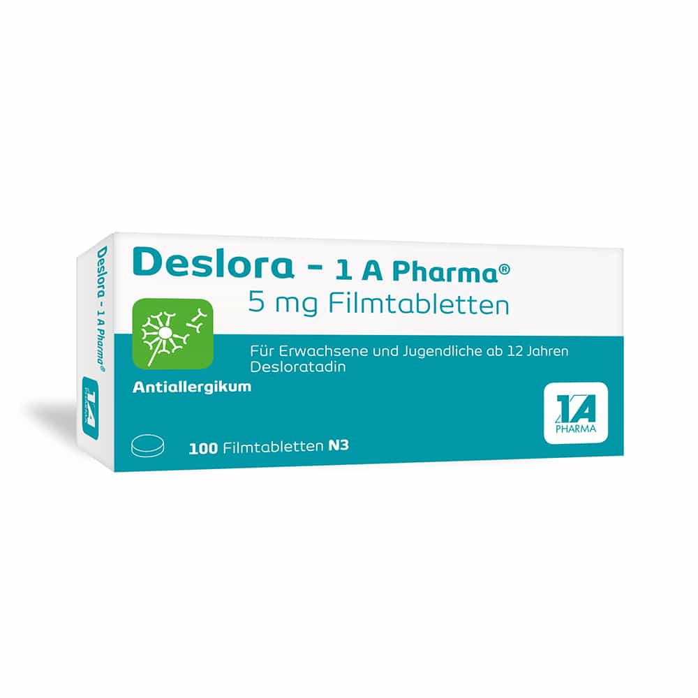 Deslora - 1 A Pharma 5 mg  100 St Filmtabletten