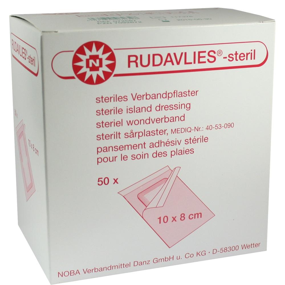 Thumbnail - RUDAVLIES-steril Verbandpflaster 8x10 cm 50 St Pflaster