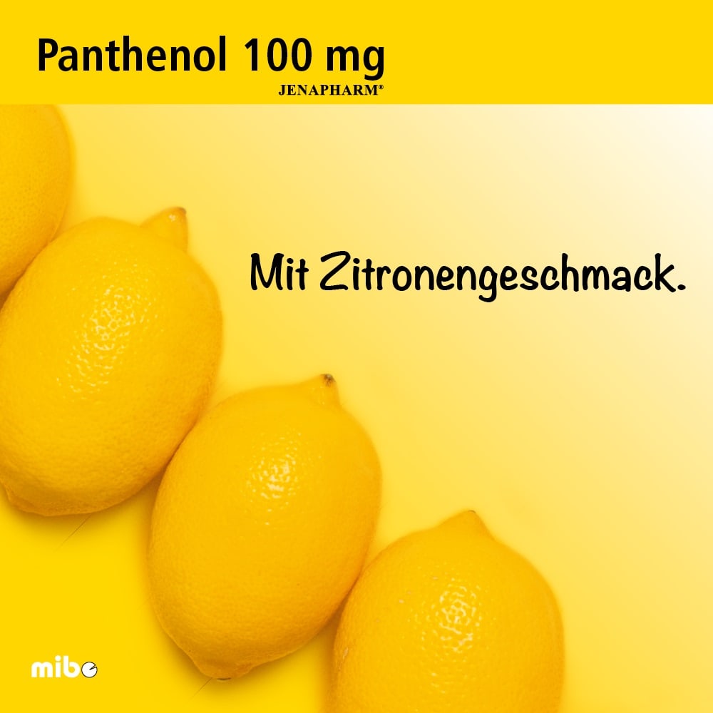 PANTHENOL 100 mg Jenapharm  50 St Tabletten