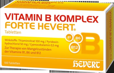 VITAMIN B KOMPLEX FORTE HEVERT 100 St Tabletten