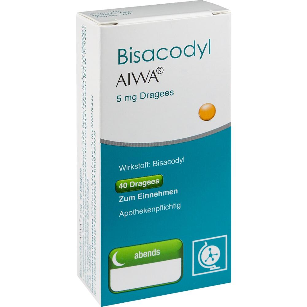 Bisacodyl AIWA 5 Mg 40 St Tabletten magensaftresistent