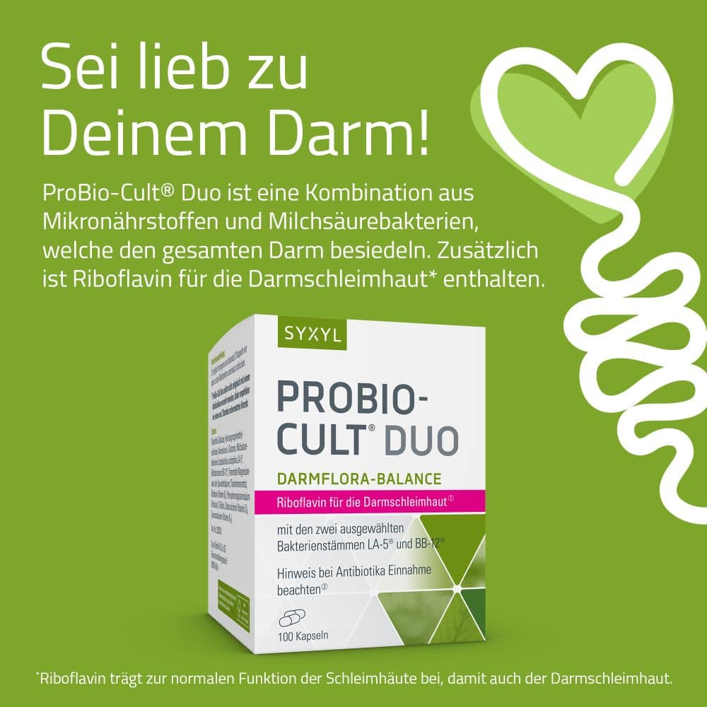 PROBIO-CULT DUO DARMFLORA-BALANCE 100 St Kapseln