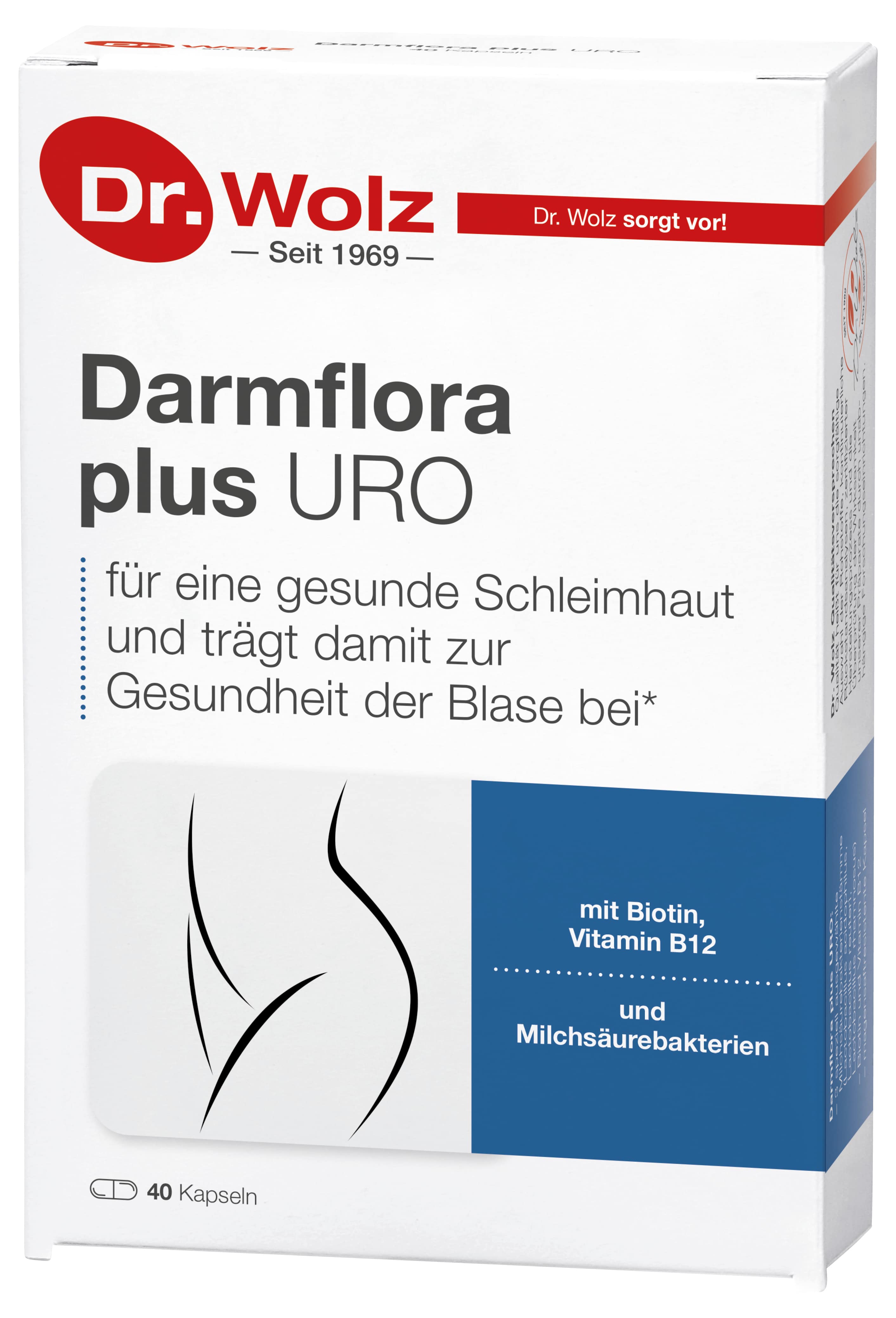 Dr. Wolz Darmflora Plus Uro 40 St Kapseln