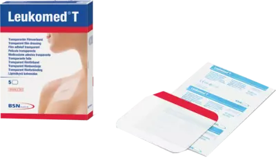LEUKOMED transp.sterile Pflaster 11x14 cm 5 St Pflaster