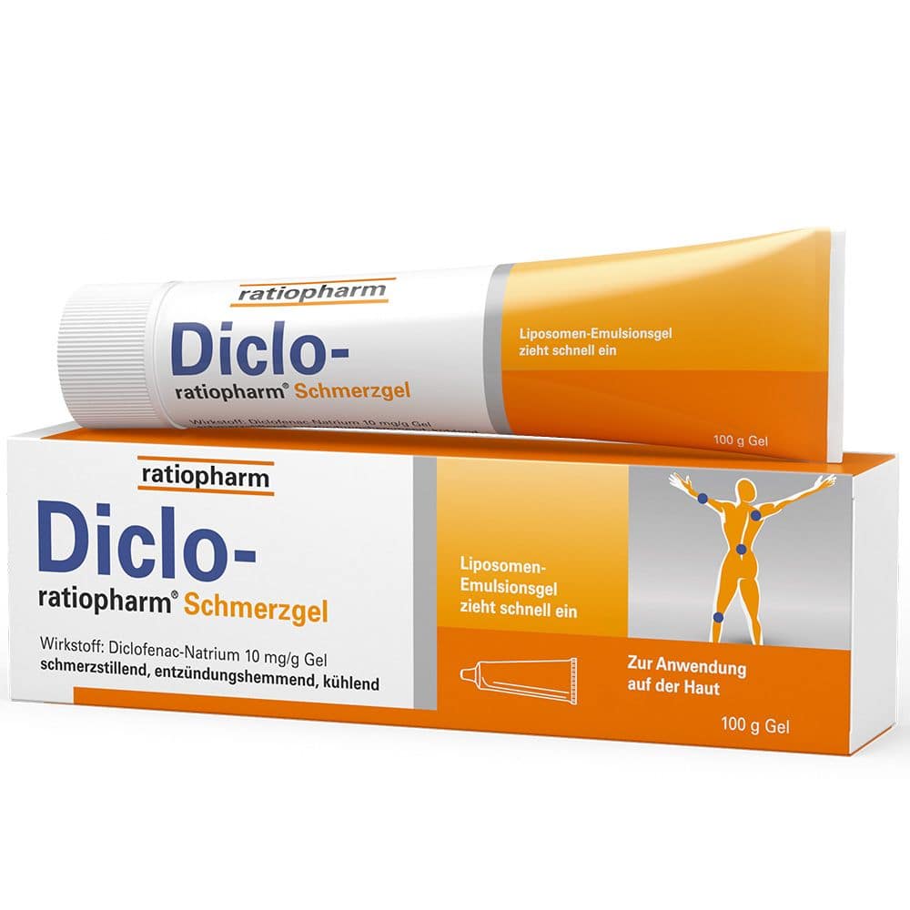 Diclo ratiopharm Schmerzgel  100 g Gel