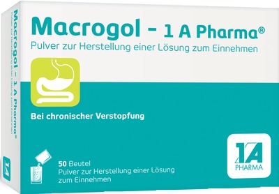 Macrogol - 1A Pharma  100 St Pulver zur Herstellung einer Lösung zum Einnehmen