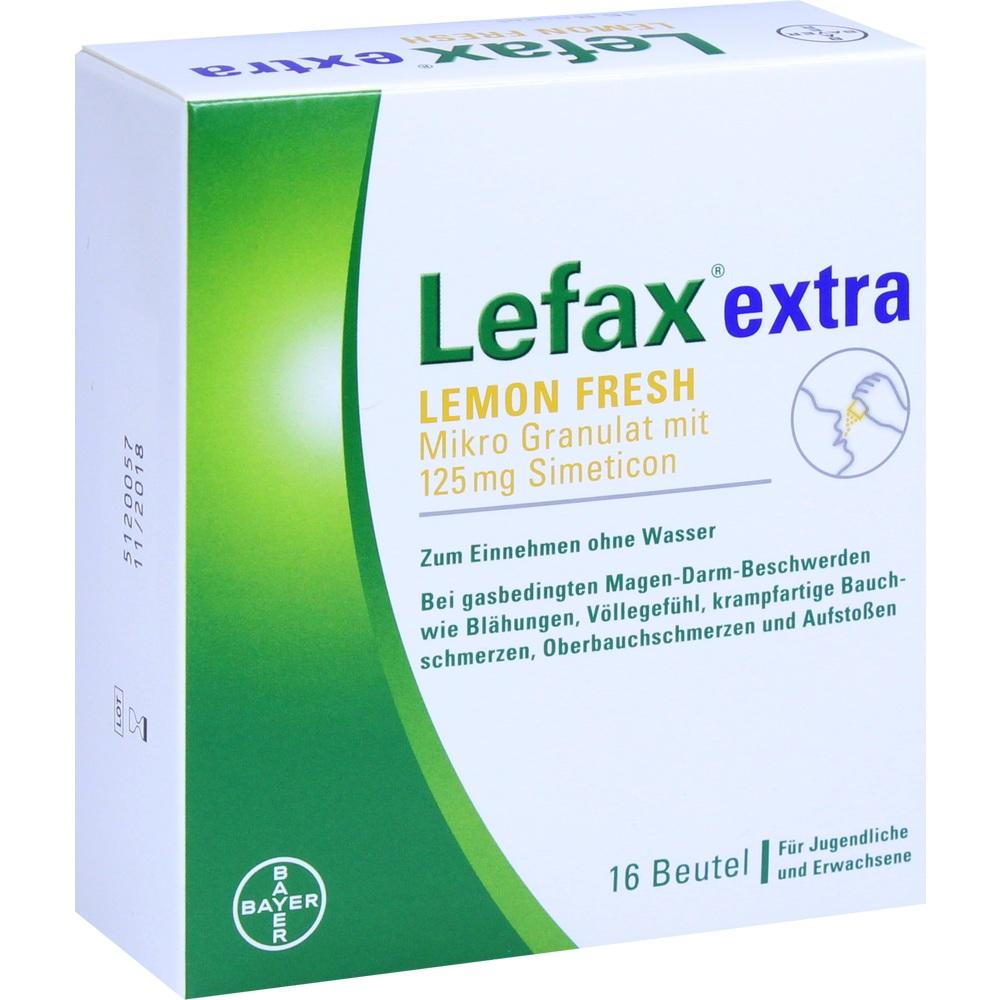 LEFAX extra Lemon Fresh Granulat 16 St Granulat