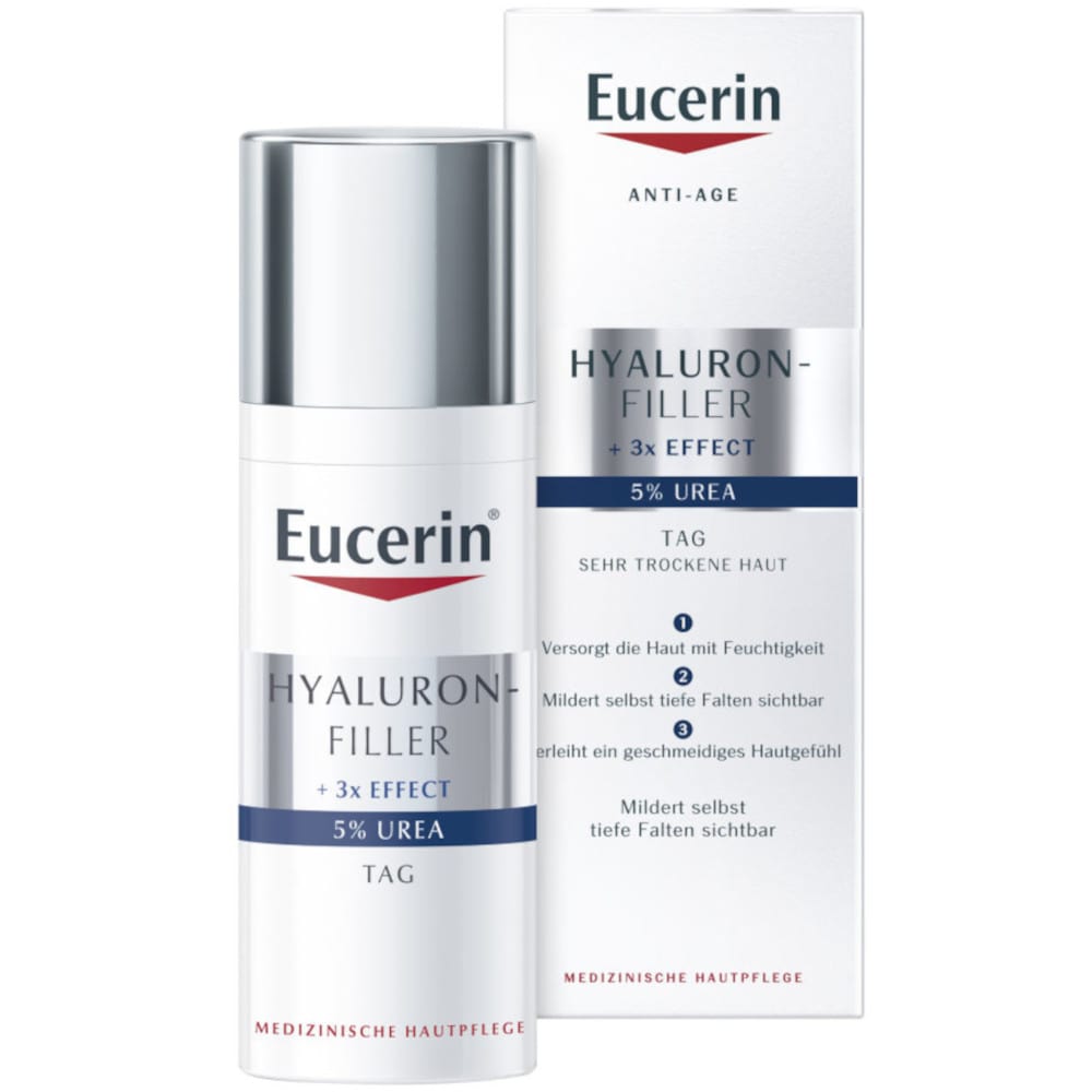 Eucerin Anti Age Hyaluronfiller Urea Tag Creme  50 ml Creme