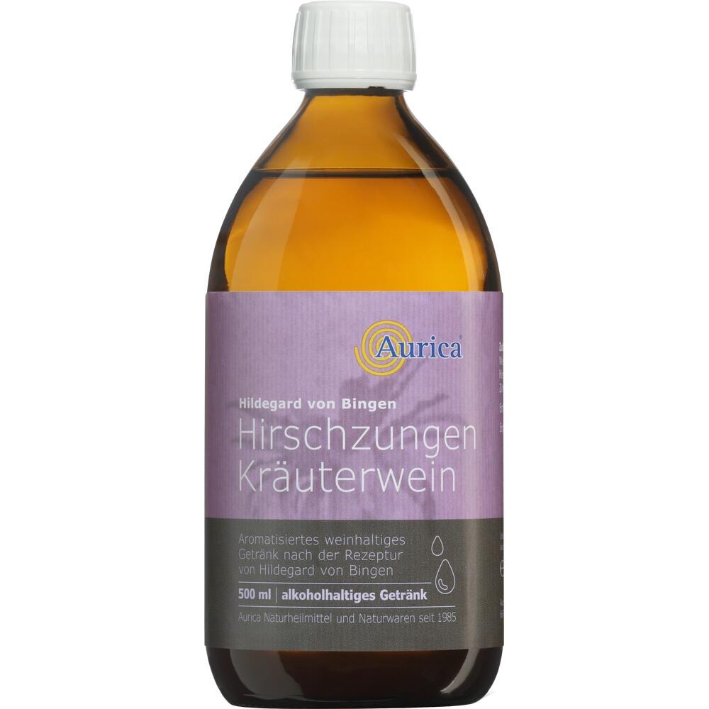 HIRSCHZUNGEN Kräuterwein 500 ml Lösung