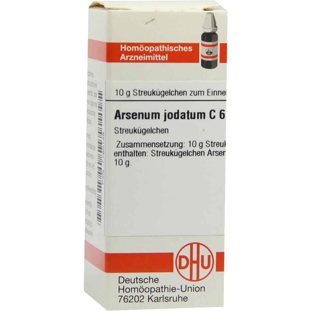 ARSENUM JODATUM C 6 Globuli 10 g Globuli