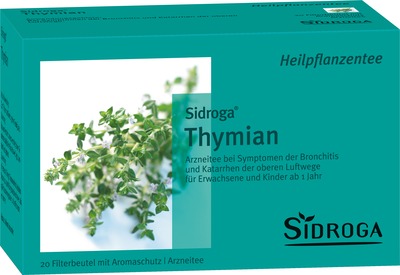 SIDROGA Thymian 20X1.6 g Tee