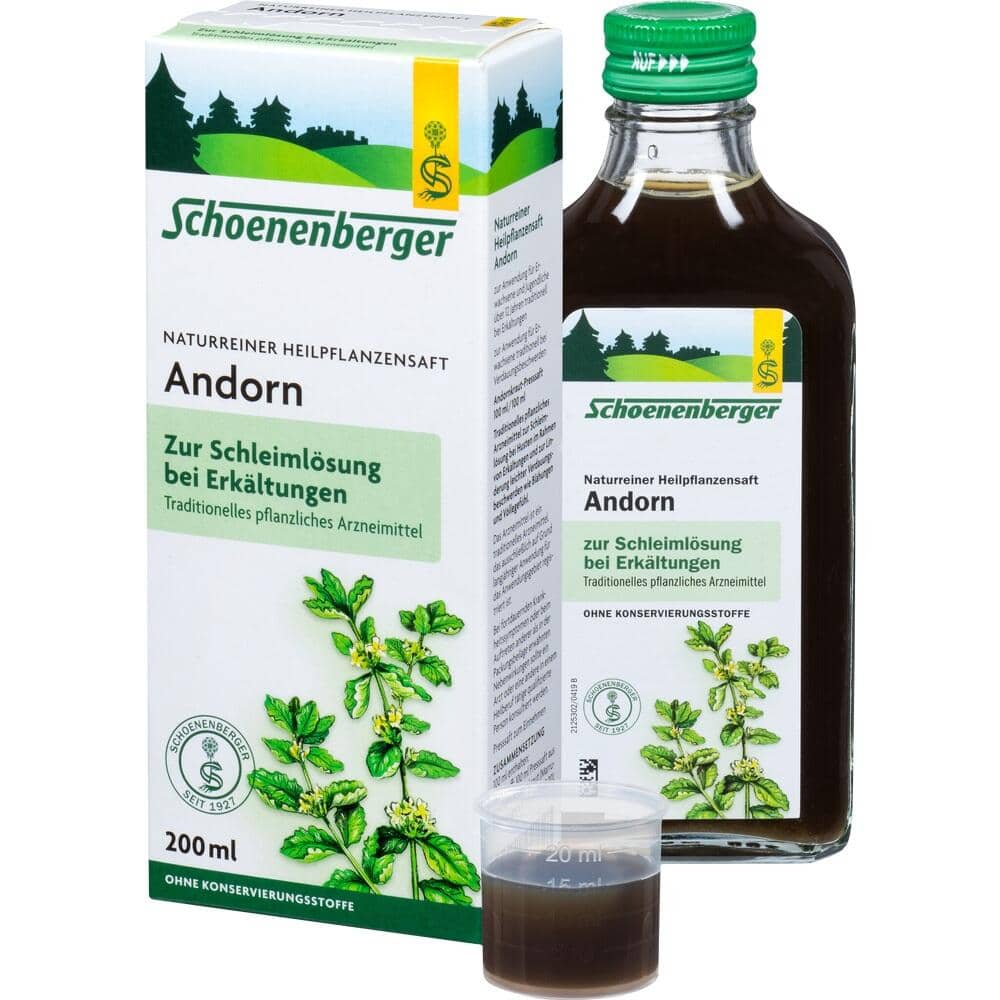 Schoenenberger Naturreiner Heilpflanzensaft Andorn 200 ml Saft