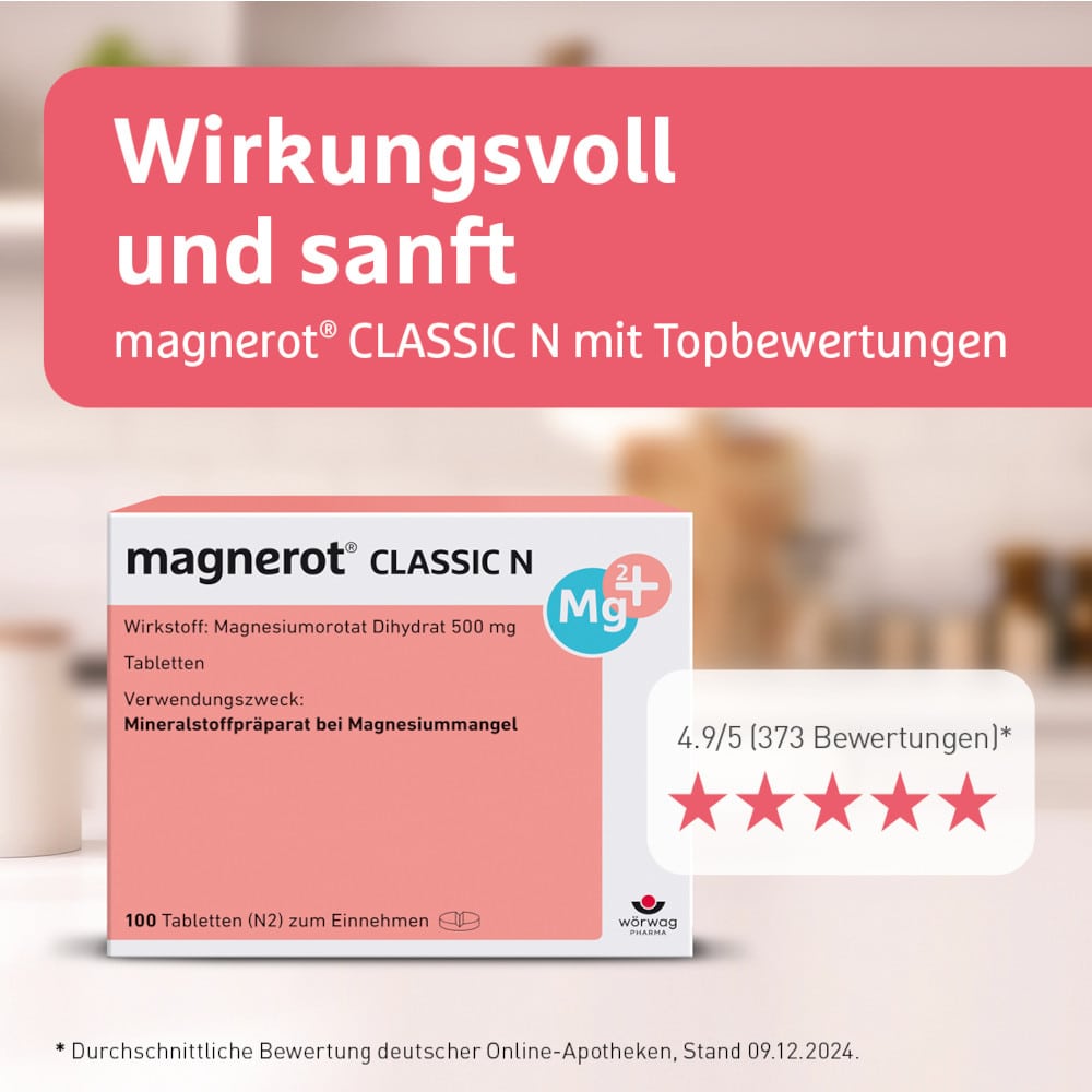 magnerot CLASSIC N 100 St Tabletten