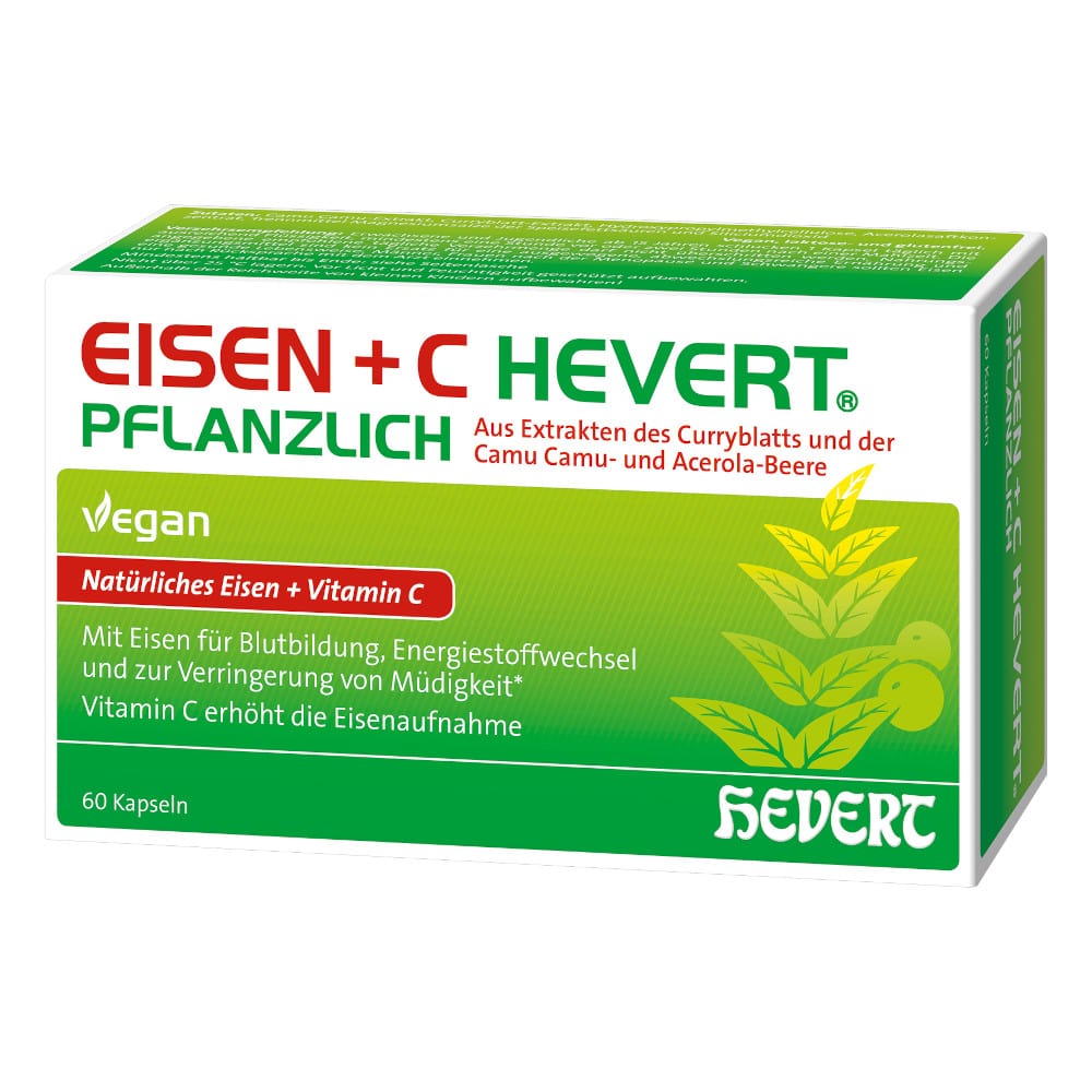 EISEN + C HEVERT pflanzlich  60 St Kapseln