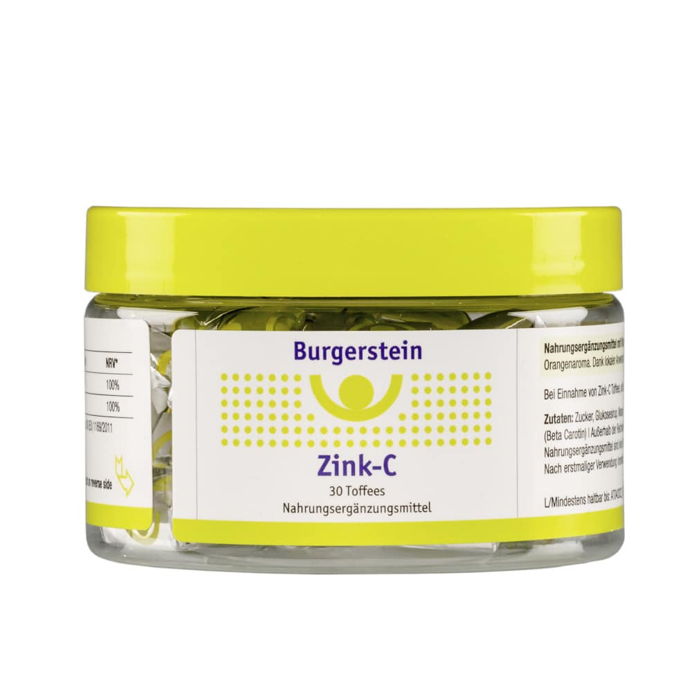 Burgerstein Zink-C Toffees 30 St Kaudragees