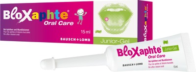 Bloxaphte Oral Care Junior-Gel bei Verletzungen im Mund 15 ml Gel