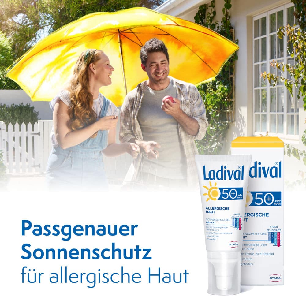 Ladival ALLERGISCHE HAUT LSF 50+ 50 ml Gel