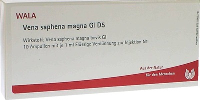 Vena saphena magna Gl D5 Ampullen 10X1 ml Ampullen