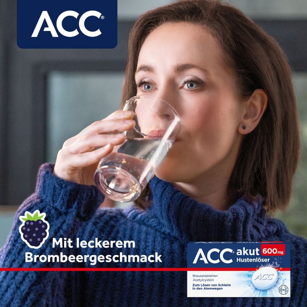 ACC akut 600mg Hustenlöser 10 St Brausetabletten
