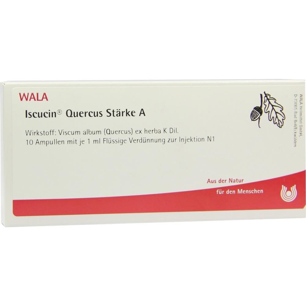 Iscucin quercus Stärke A 10X1 ml Ampullen