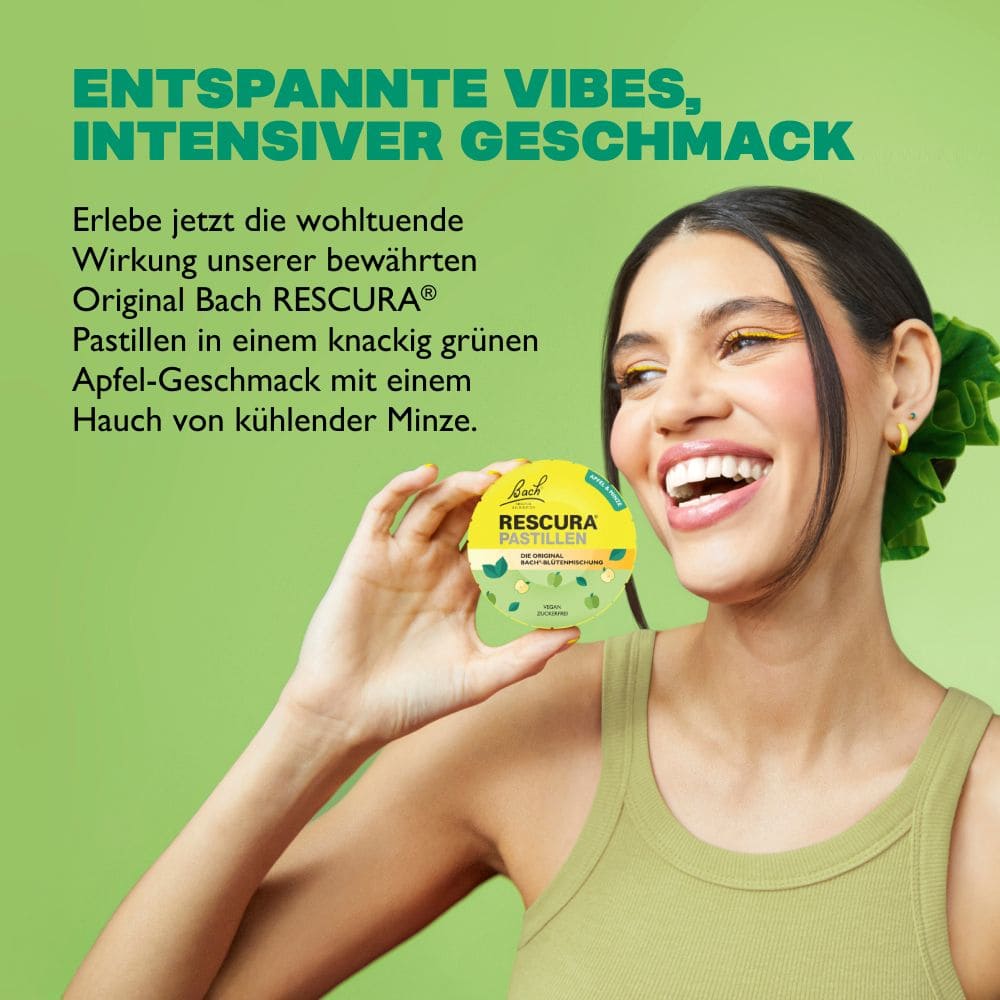 Bach RESCURA PASTILLEN Apfel-Minze 50 g Pastillen