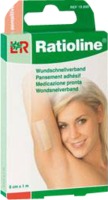 RATIOLINE sensitive Wundschnellverband 8 cmx1 m 1 St Pflaster