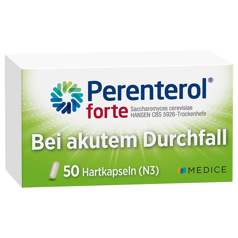 Perenterol forte bei akutem Durchfall 50 St Hartkapseln