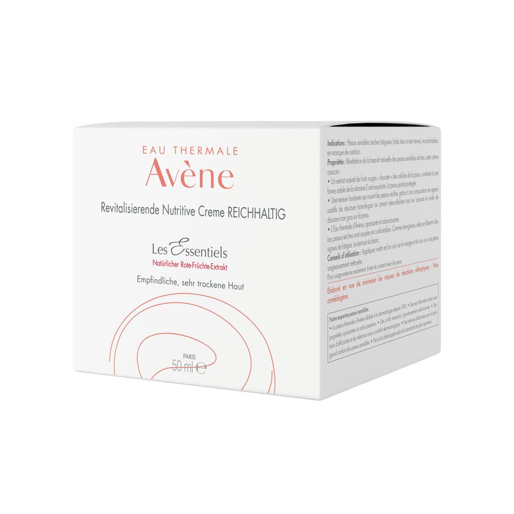 Avène EAU THERMALE Revitalisierende Nutritive Creme REICHHALTIG 50 ml Creme