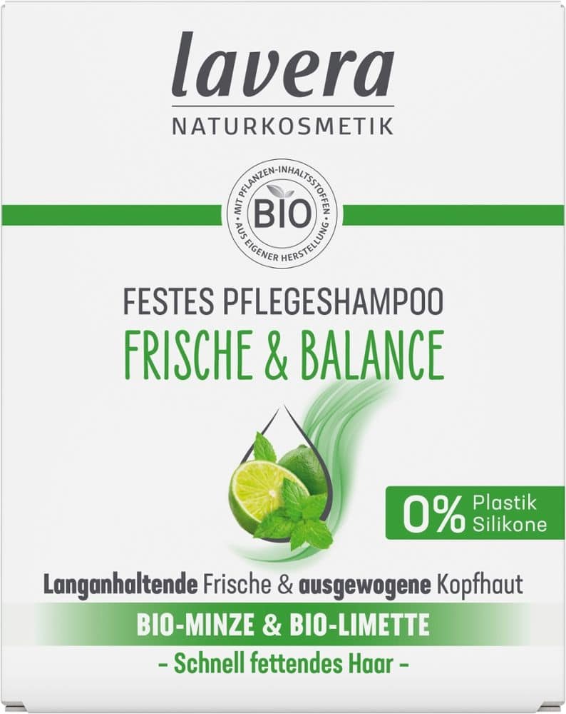 lavera FESTES PFLEGESHAMPOO FRISCHE & BALANCE 50 g Shampoo