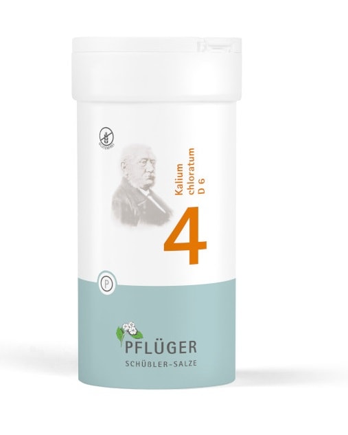 Schüßler-Salz Nr. 4 Kalium chloratum D6 400 St Tabletten