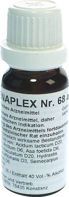 REGENAPLEX Nr.68 a Tropfen 15 ml Tropfen zum Einnehmen