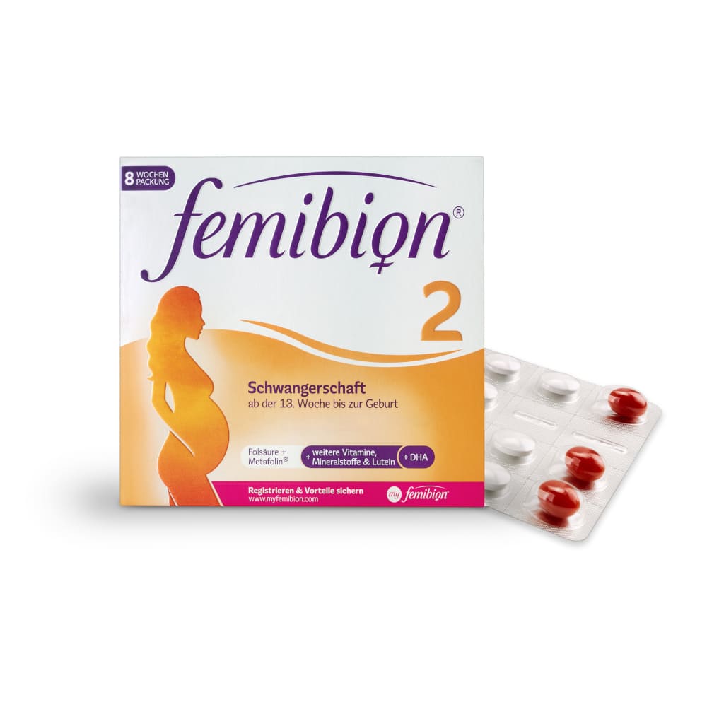 femibion 2 Schwangerschaft Kombipackung 2X56 St Kombipackung