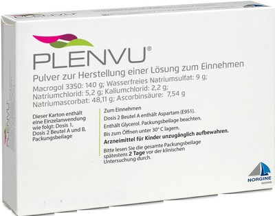 Plenvu Pulver Z.herst.e.lösung Z.einnehmen 160 St Pulver zur Herstellung einer Lösung zum Einnehmen