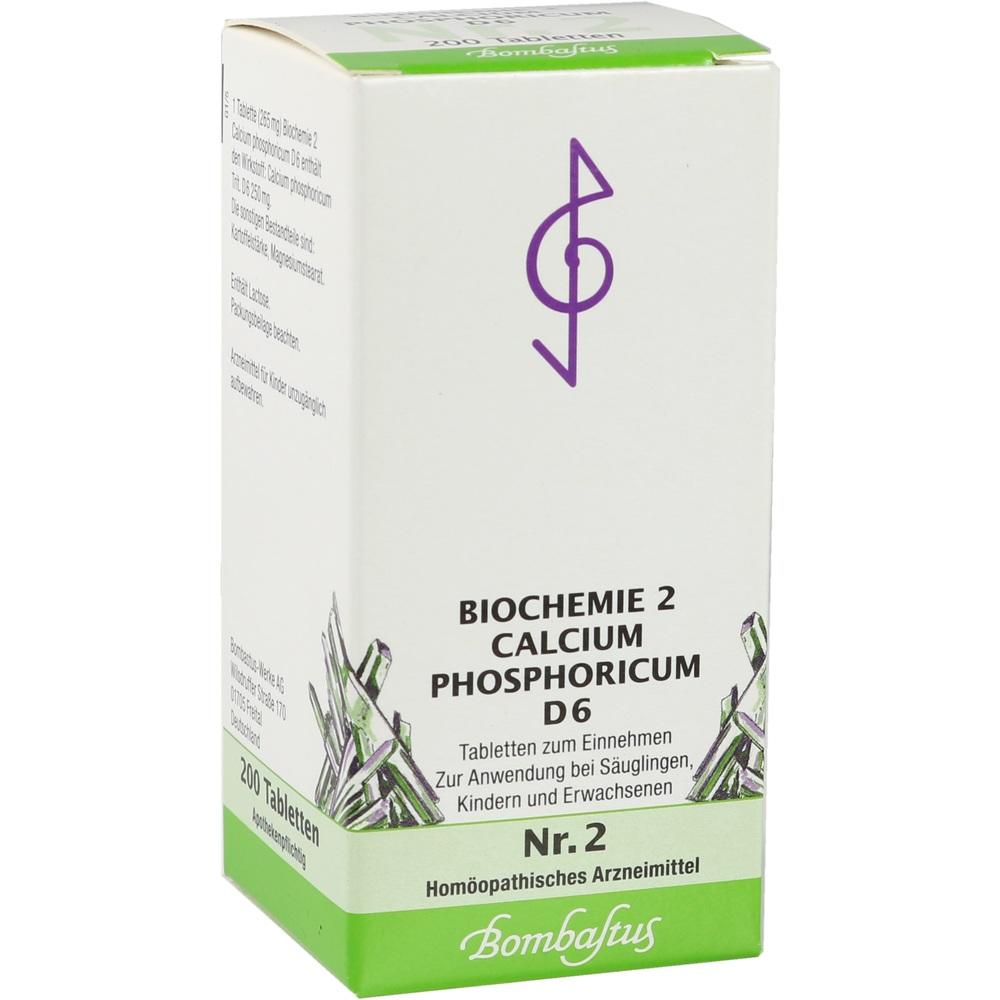 BIOCHEMIE 2 Calcium phosphoricum D 6 Tabletten 200 St Tabletten
