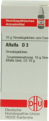 ALFALFA D 3 Globuli 10 g Globuli